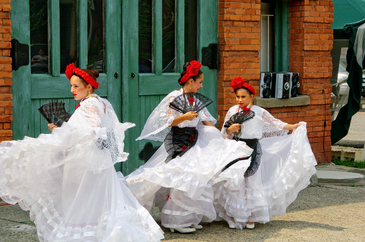 Dancers perform as part of ARISE Detroit! Neighborhoods Day.