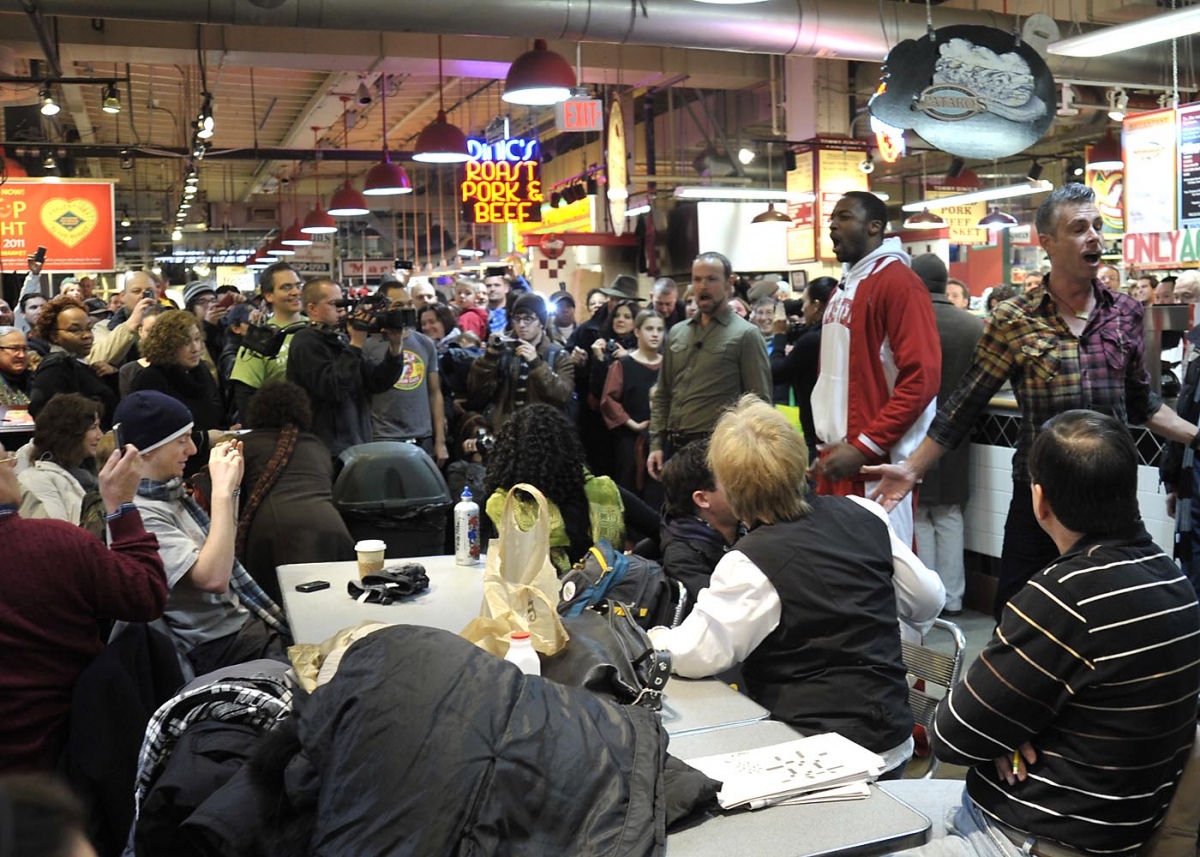 Pop-Up Opera finds an appreciative crowd an an eatery.