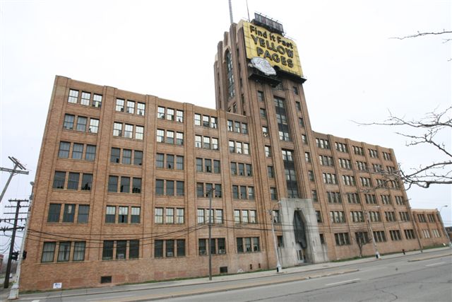Built in 1929 and 1930, the 12-story Art Deco-style Michigan Bell and Western Electric Warehouse is located at 882 Oakman Blvd., between Detroit and Highland Park.